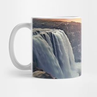 Waterfall Majestic Beautiful Landscape Mug